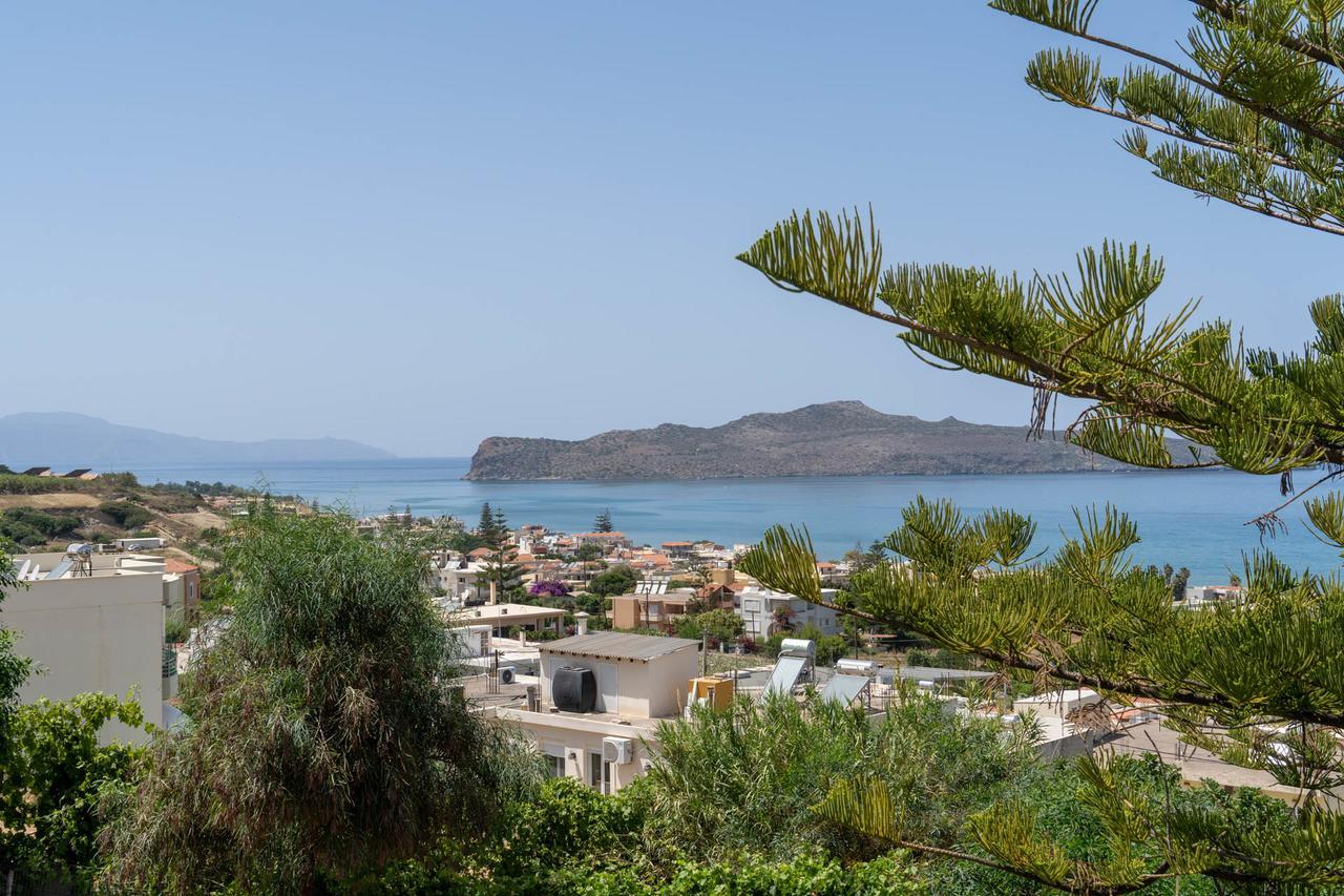 Villas Eva With Panoramic Sea View Stalós Zewnętrze zdjęcie