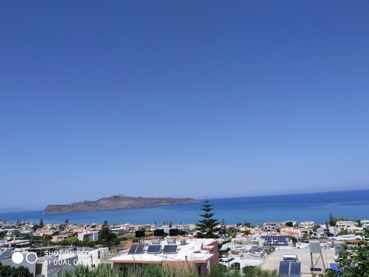 Villas Eva With Panoramic Sea View Stalós Zewnętrze zdjęcie